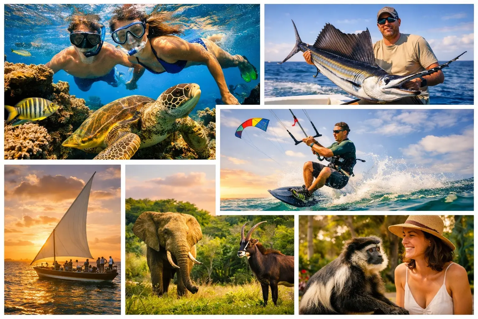 Activities in Diani Beach
